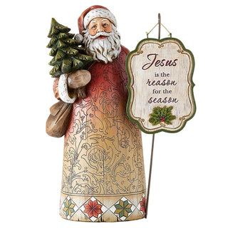 Avalon Gallery Figurine, 12.5-Inch, Joyful Santa