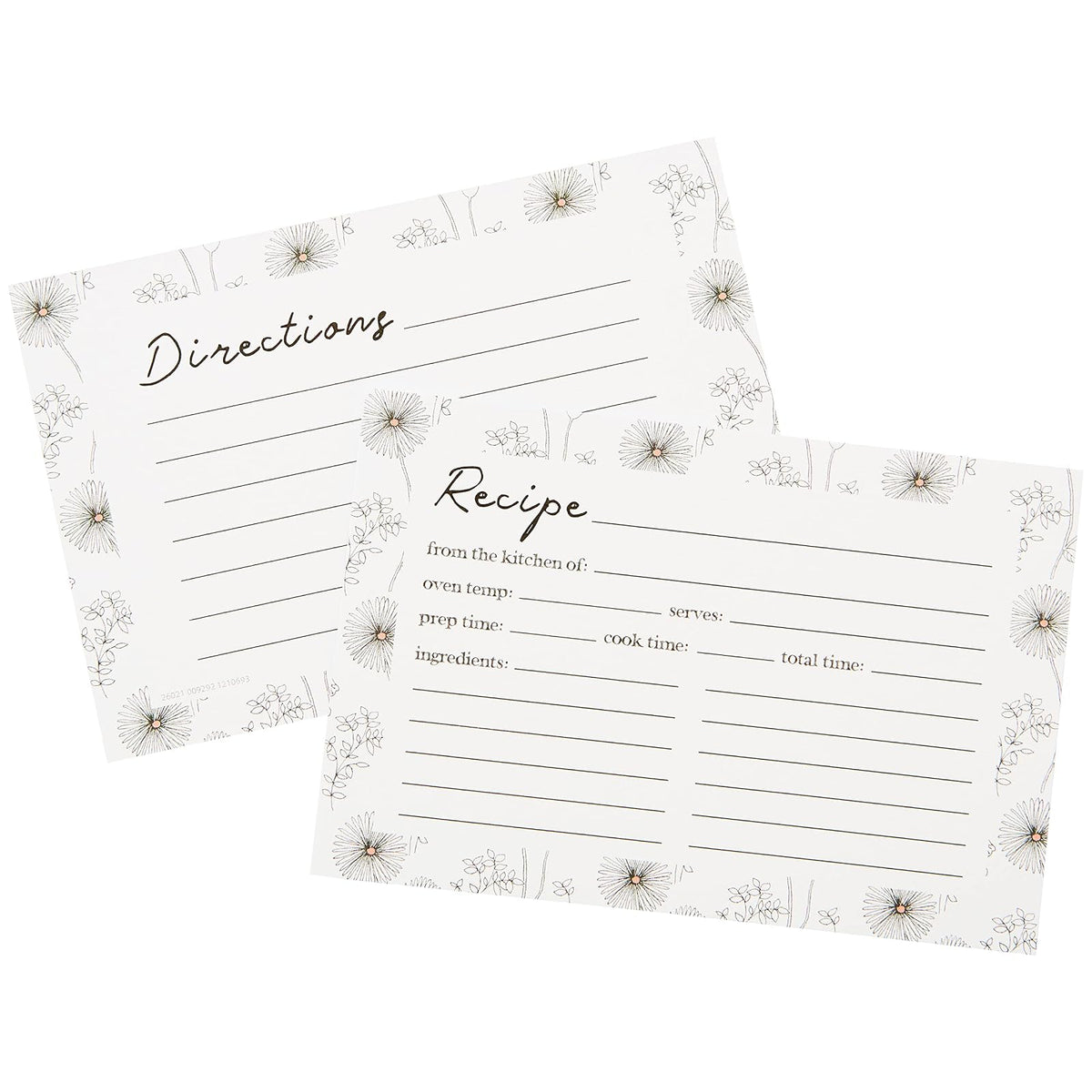 C.R. Gibson Card Stock, Set of 40, Night & Day Blush