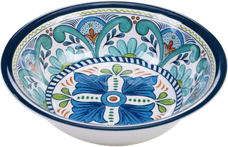 Certified International Talavera All Purpose Bowl One Size Blue/white