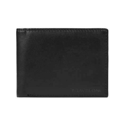Travelon Safe Id Classic Billfold Wallet, Black