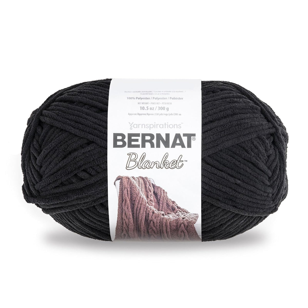 Bernat Yarn, 1 Pack, COAL