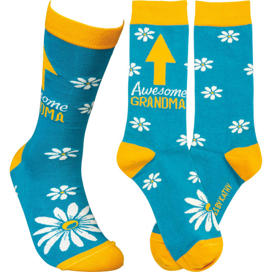 Primitives By Kathy Socks - Awesome Grandma