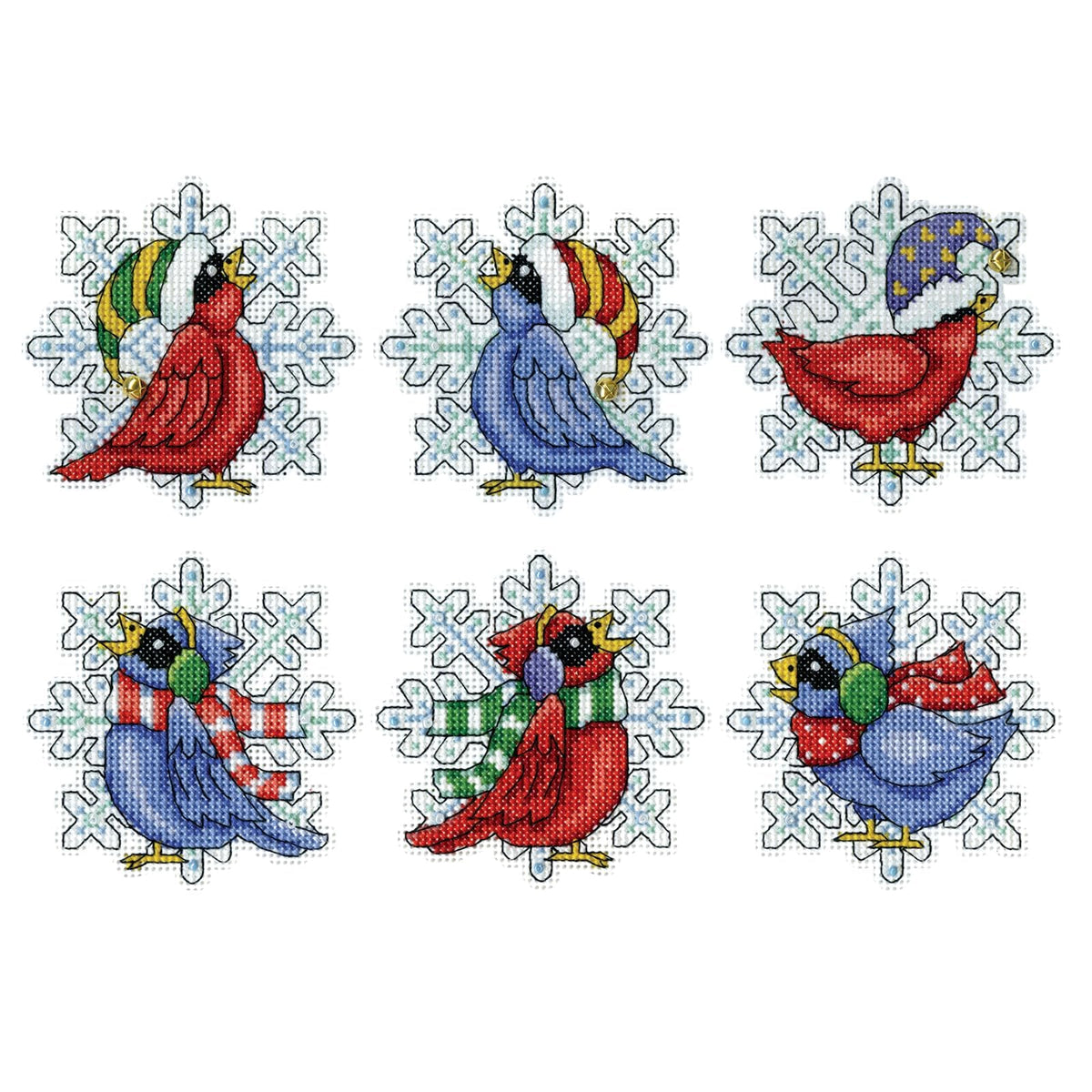 Design Works Crafts Art Craft Kit, 3" x 3" each, Multicolored