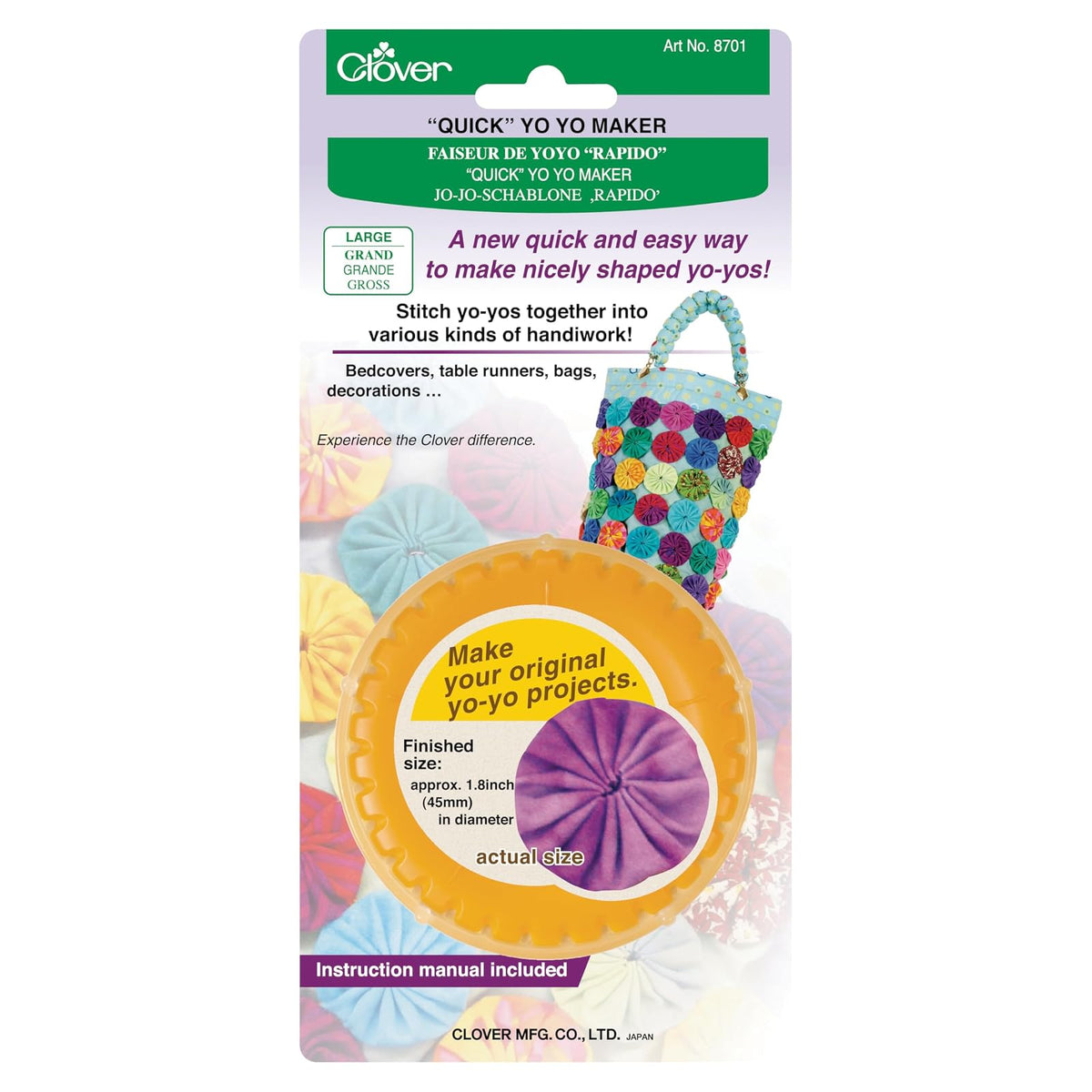Clover Round Large Yo-Yo Maker