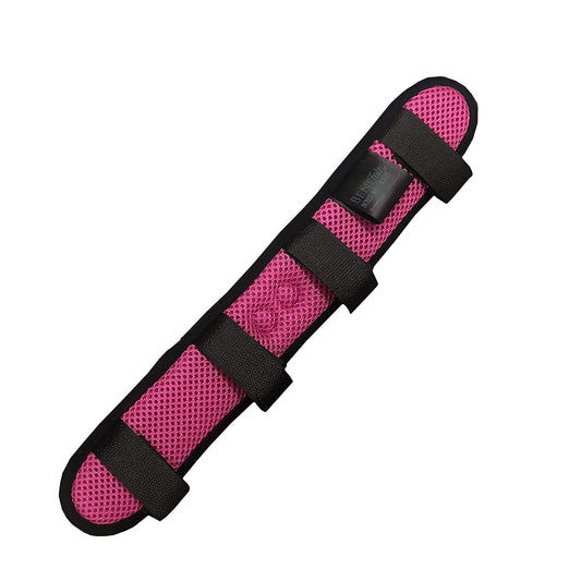 BENEFAB Smart Therapeutic Poll Pad | Far-Infrared & Magnetic Therapy | Comfort & Care for the Poll | Helps Jaw Tension | Provides Relief | Pink