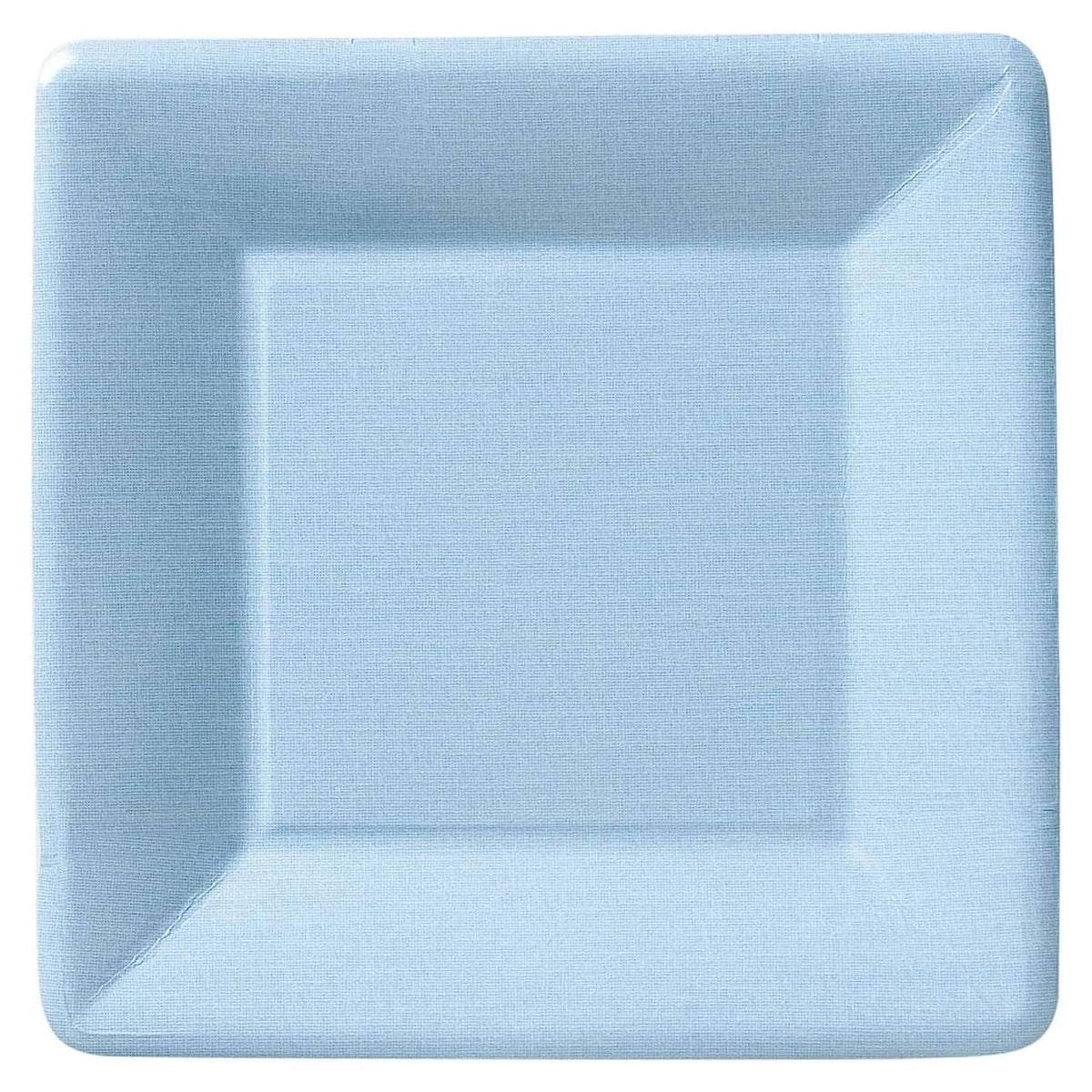 Ideal Home Range Dishware Plate, 7-Inches, Classic Linen Light Blue