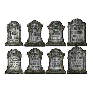 Beistle Decorative Cutout, 4 Pack, Tombstone