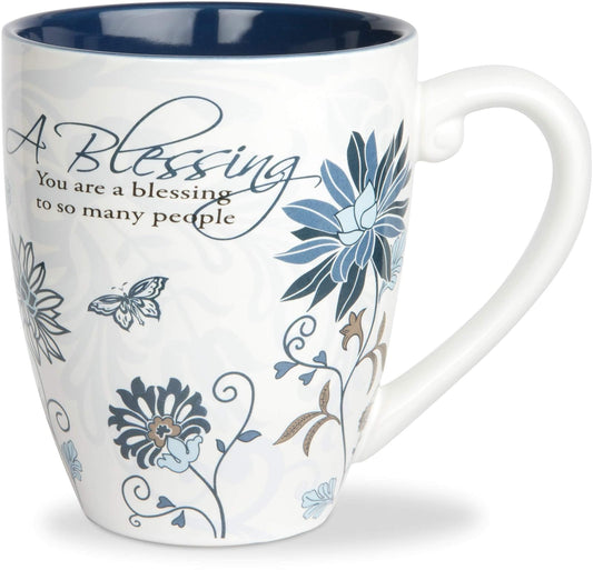 Pavilion Gift Company 66338 Blessing Ceramic Mug 20-Ounce Mark My Words