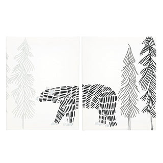 Pavilion Gift Company Wall Art, White, Gray, Modern