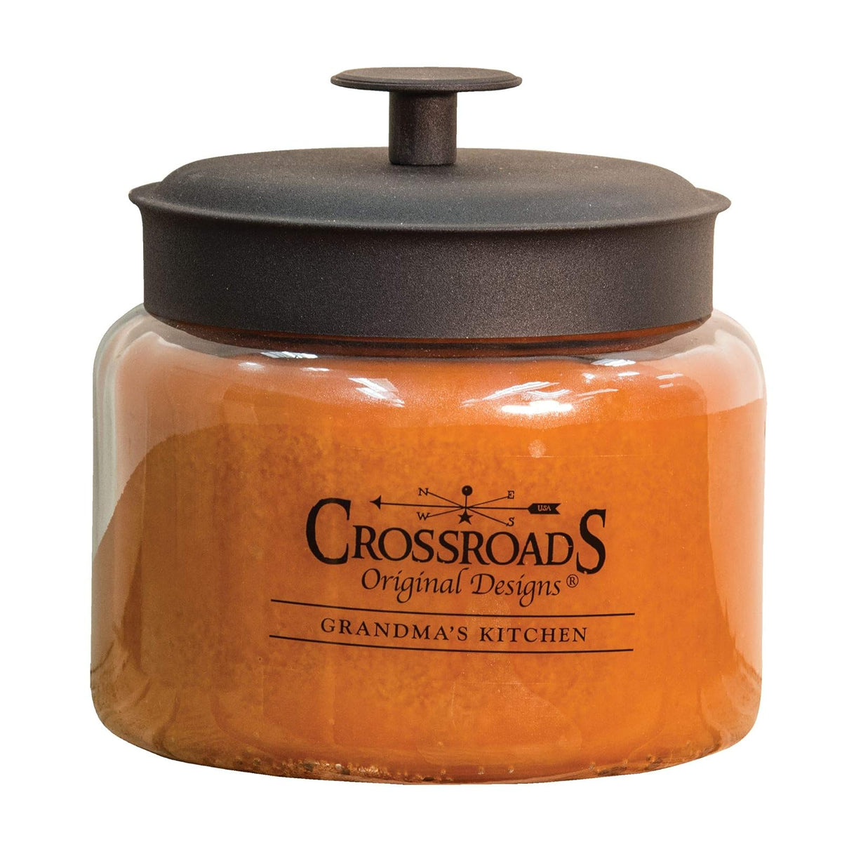 CROSSROADS ORIGINAL DESIGNS Candle, 48 ounces, Orange