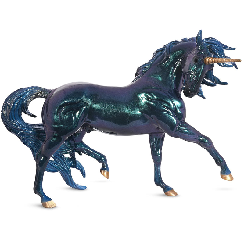 Breyer Horses Traditional Series Neptune Unicorn Stallion | Unicorn Toy Model | 13" x 9" | 1:9 Scale | Model 