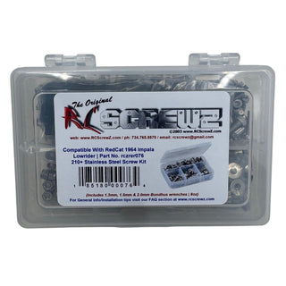 RC Screwz Screws, Medium, Silver