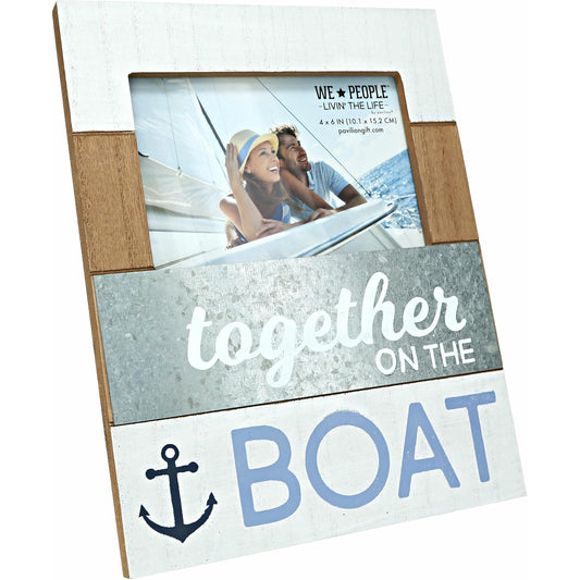 Pavilion Gift Company Picture Frame, 7.6 x 9.75 inches, Gray