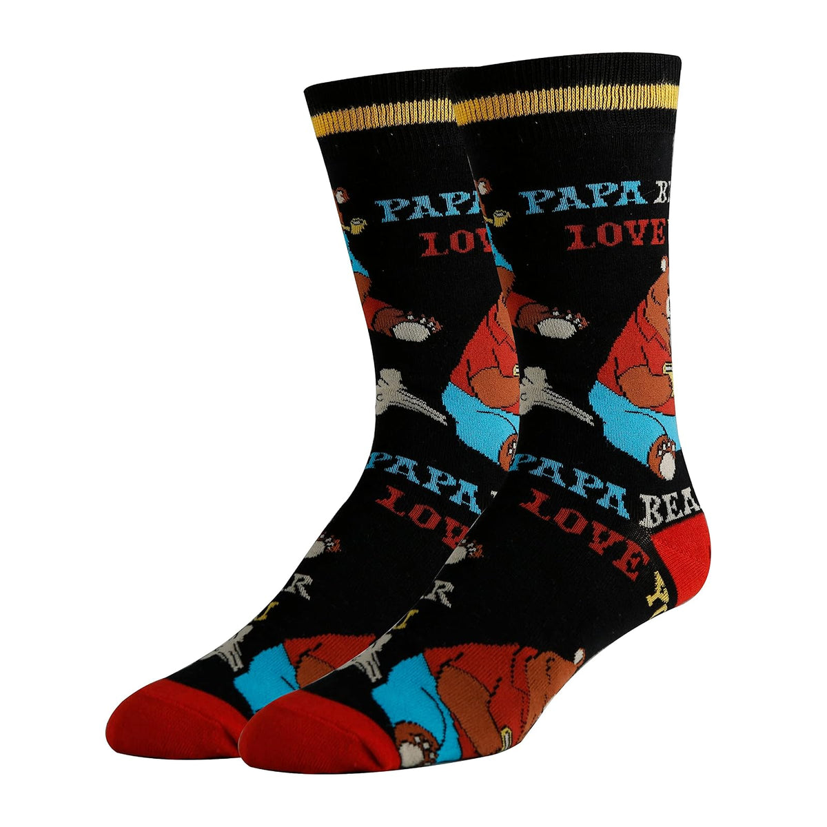 ooohyeah Socks, Papa Bear, Crew