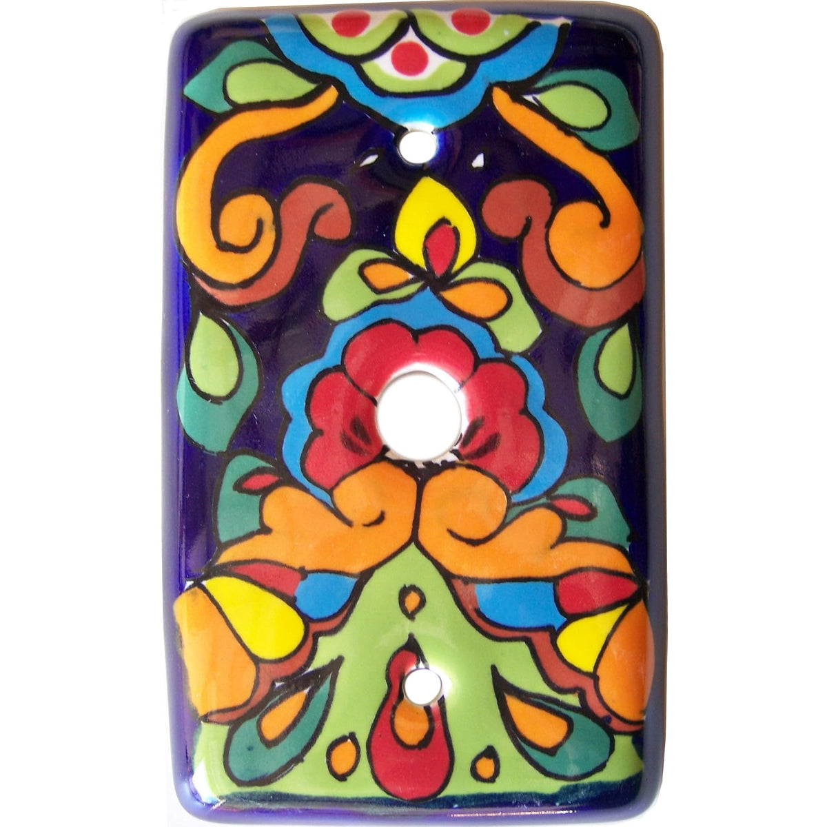 Fine Crafts Imports Wall Plate, Ceramic, multicolor