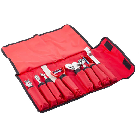 TableCraft Products E5600-9 Garnishing Kit, Set of 9 Tools in Case