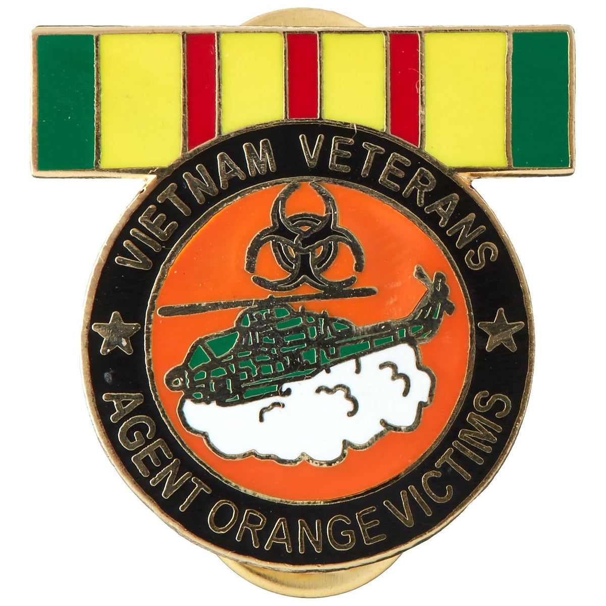 EE Apparel Pin, 1", Orange
