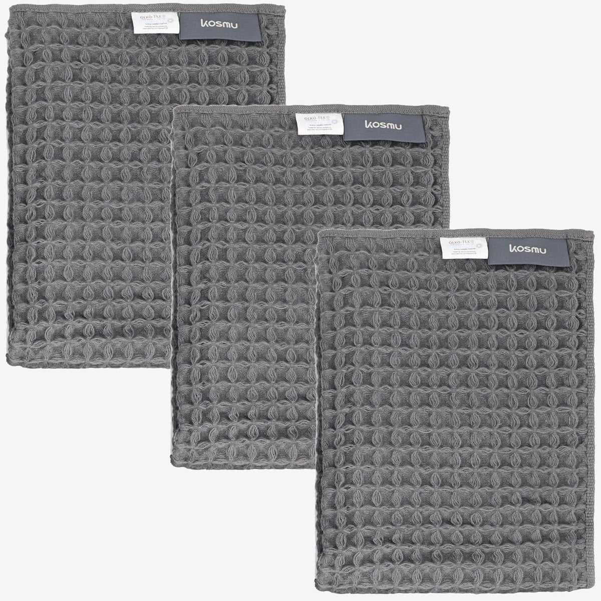 KOSMU Towel, Hand Towel, Smoke Grey
