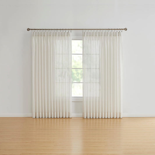 RENAISSANCE HOME FASHION Simplicity Pinch Pleated Pair