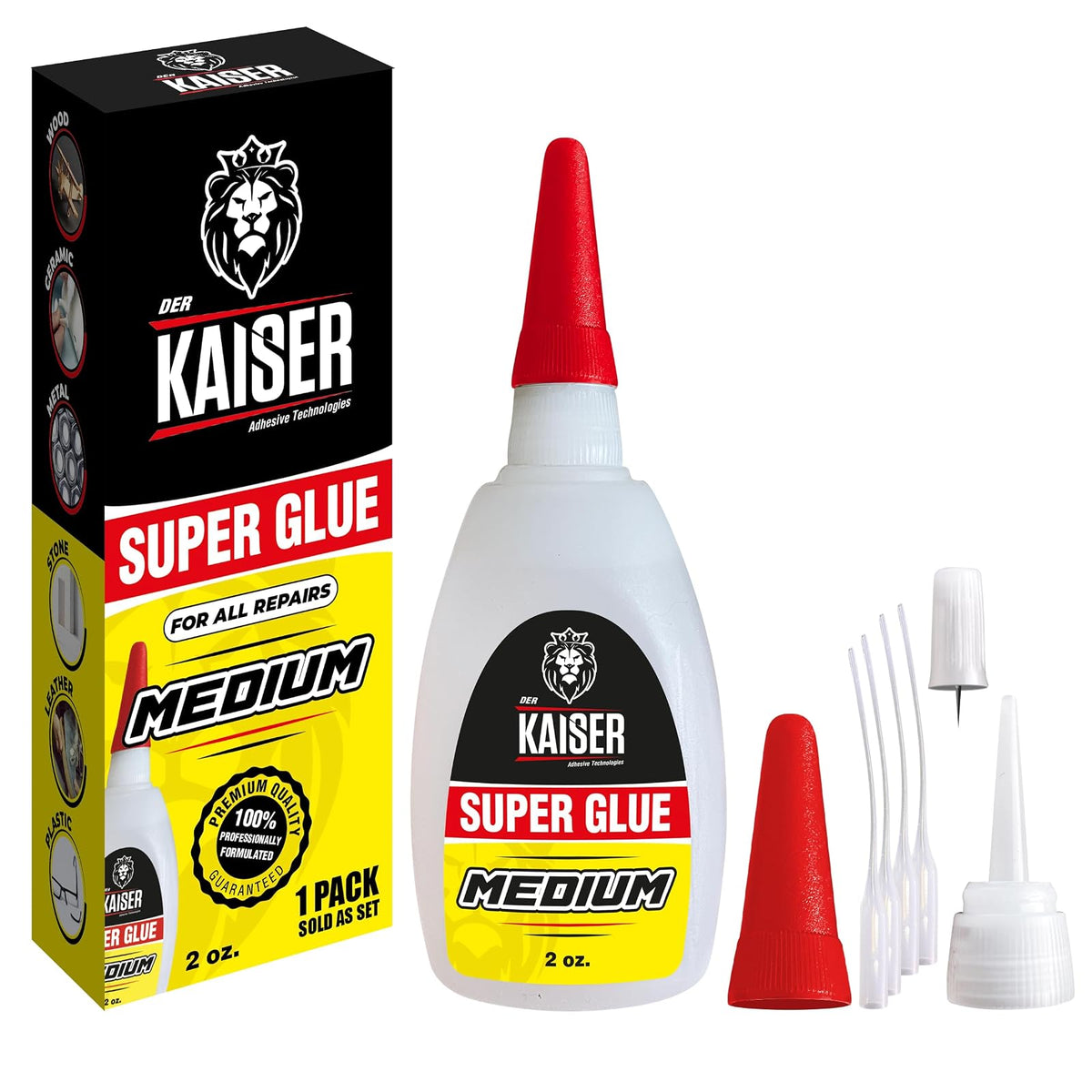 Der Kaiser Bonding Adhesives, 2 oz, Clear