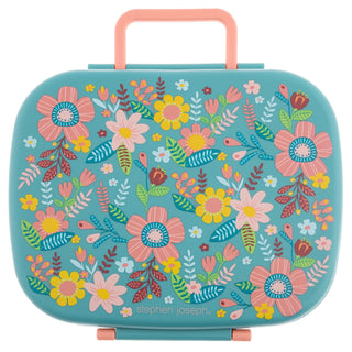 Stephen Joseph Meal Holder, One Size, Turquoise Floral