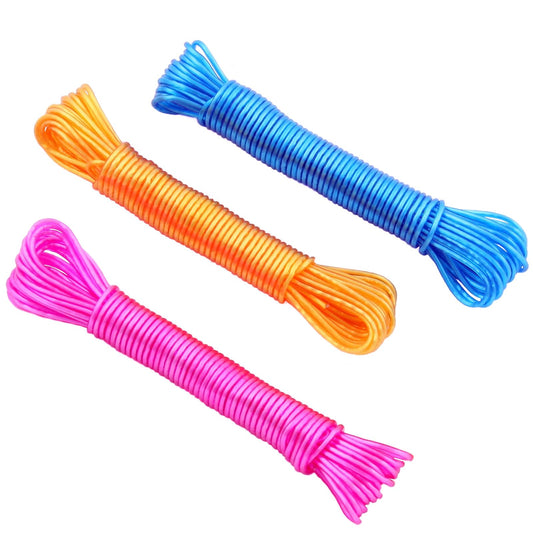 Chef Craft 21611 Select Plastic Sturdy Clothesline, 33 feet, Color May Vary