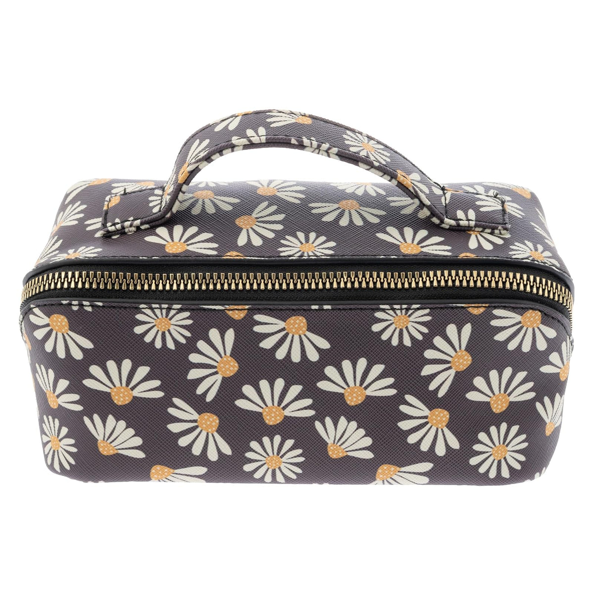 Karma Cosmetic Case, Approx. 7"L x 3"W x 3"H, Daisy