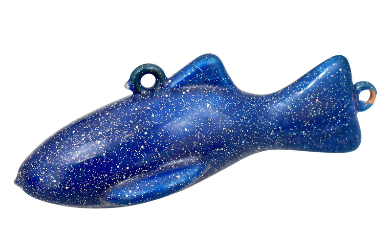 MagBay Lures 100% USA Made Downrigger Weights Heavy Dredge Fish Weight - Vinyl or uncoated (Blue, 15lb)