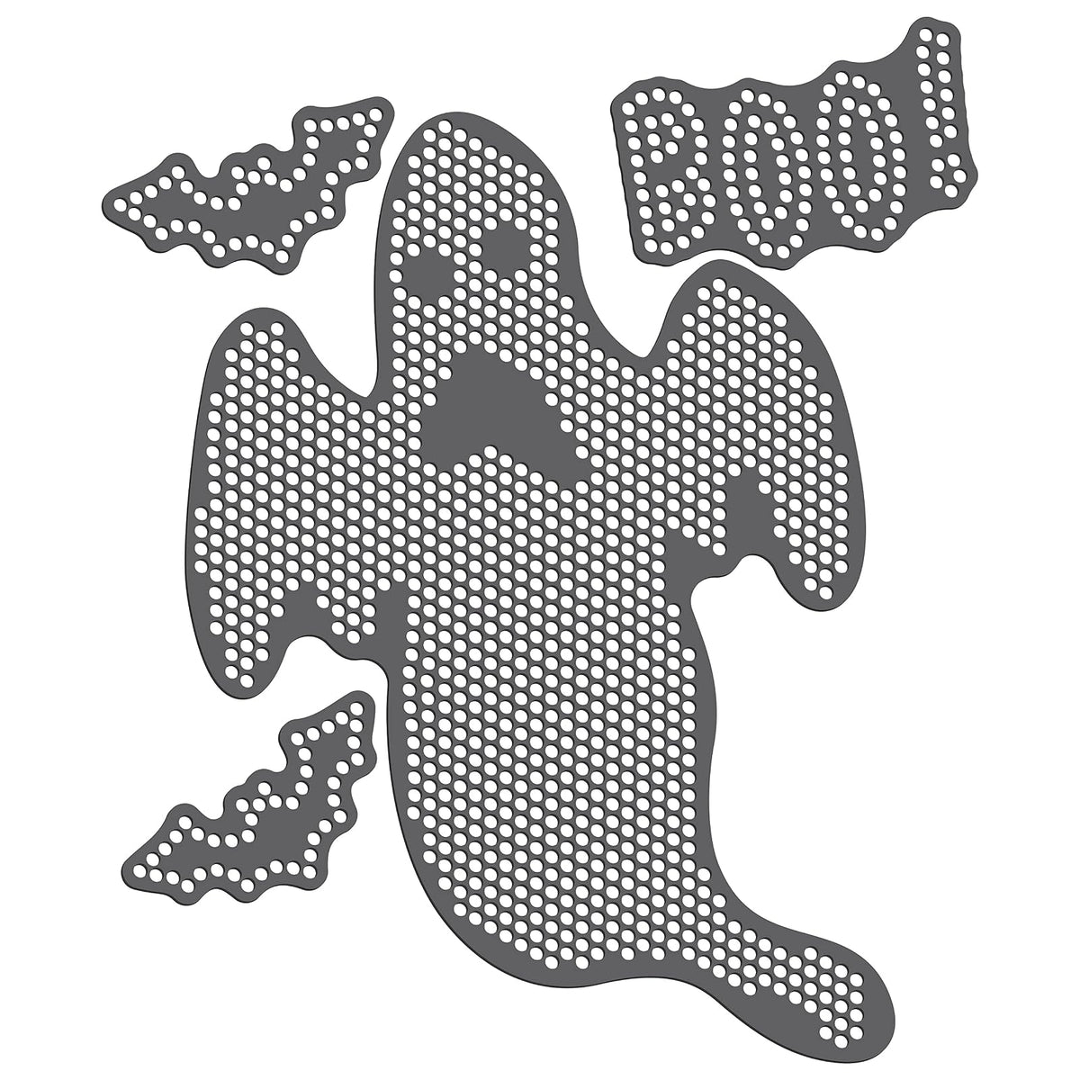 Rhinestone Genie Template Stencil, 3mm, Black
