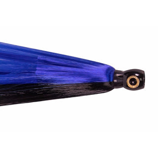 iland co. Fishing Hook, 6.75in 1.5oz, Bk Head, Bk/Bl
