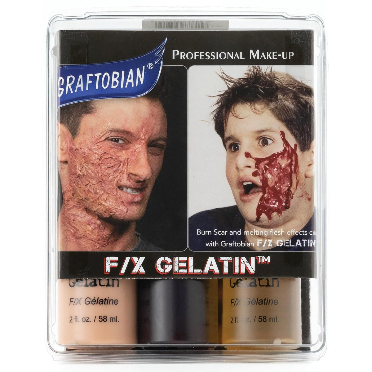 Graftobian Body Paint, One Size, 3pk