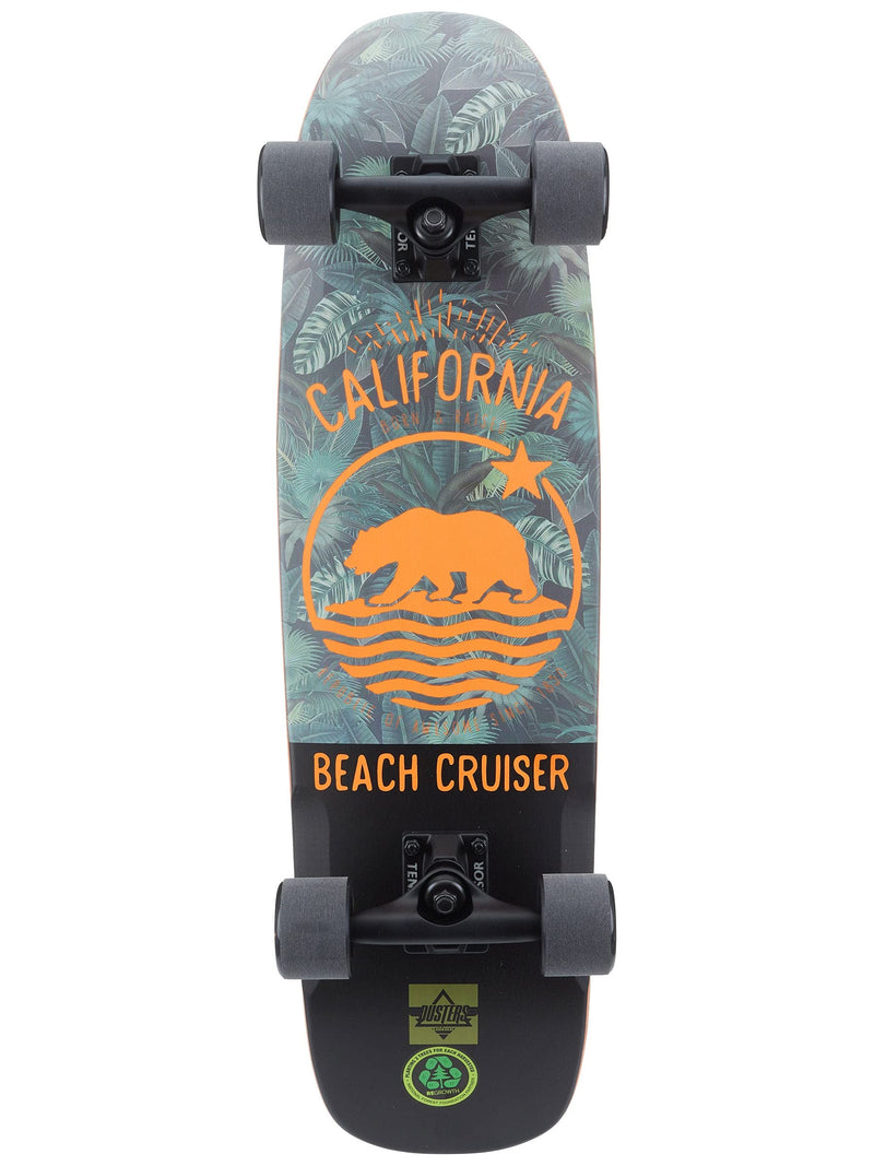Dusters Skateboard Complete Beach Cruiser Jungle Army 29"