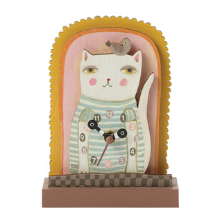 Enesco Clock, 5.9 Inch, Multicolor