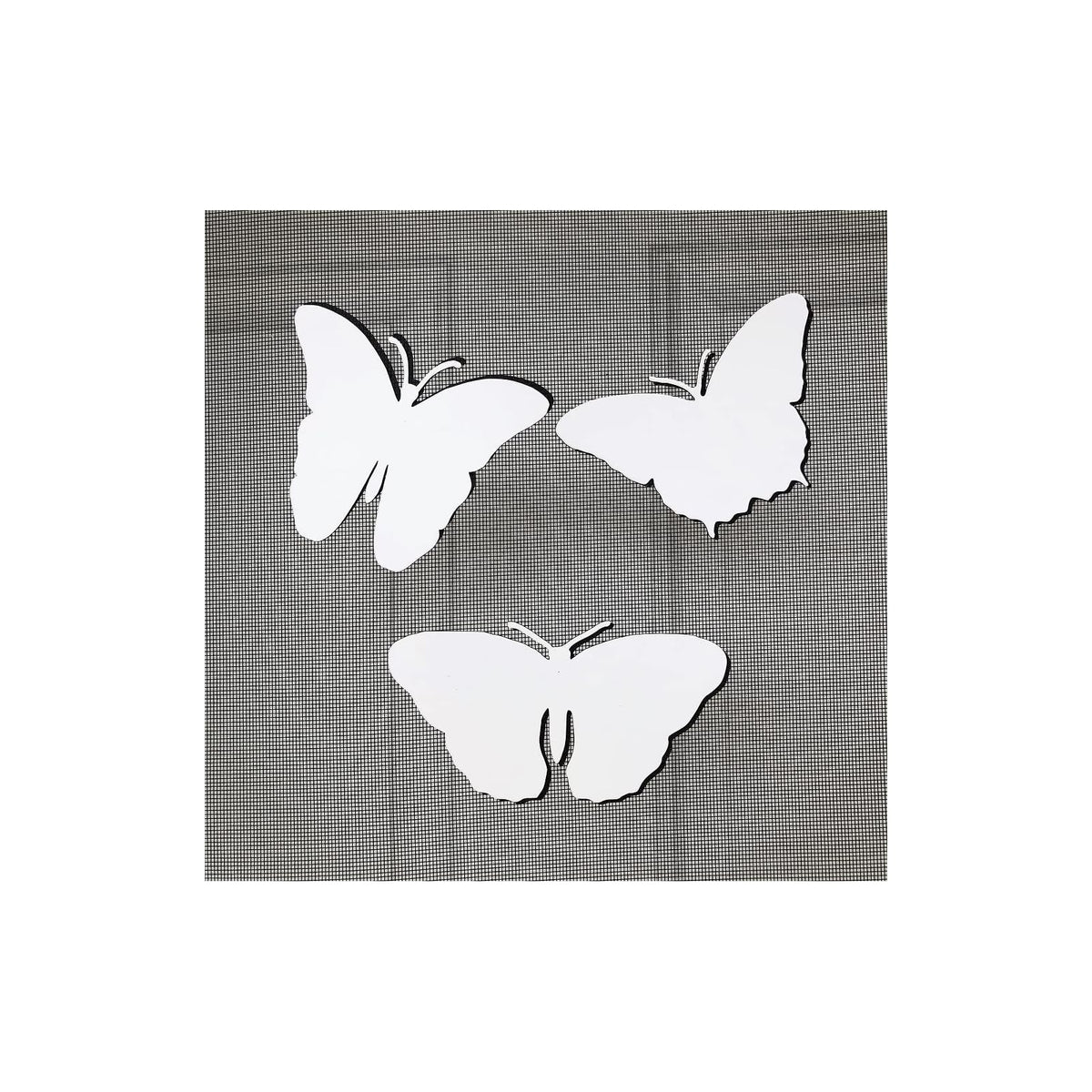 DCentral Decorative Magnet, 5" x 3", White