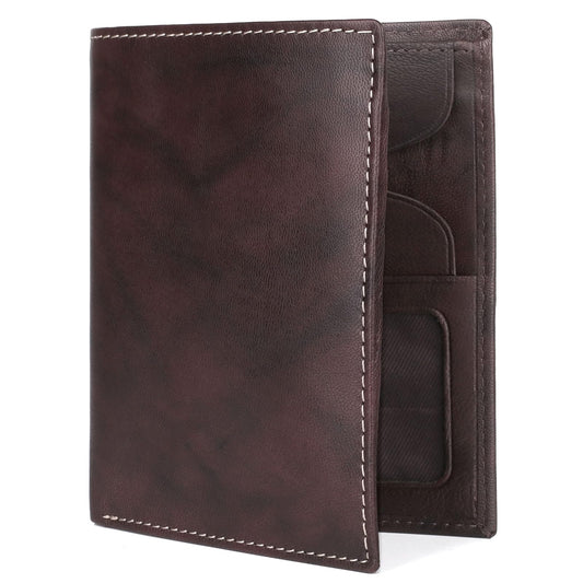 JYS Enterprise J. Buxton Hunt Credit Card Folio Brown
