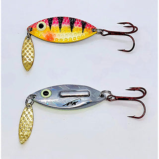 PK Lures Fishing Hook, Red, Brass