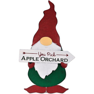 Sunset Vista Designs Figurine, 24-Inch, Apple Sign