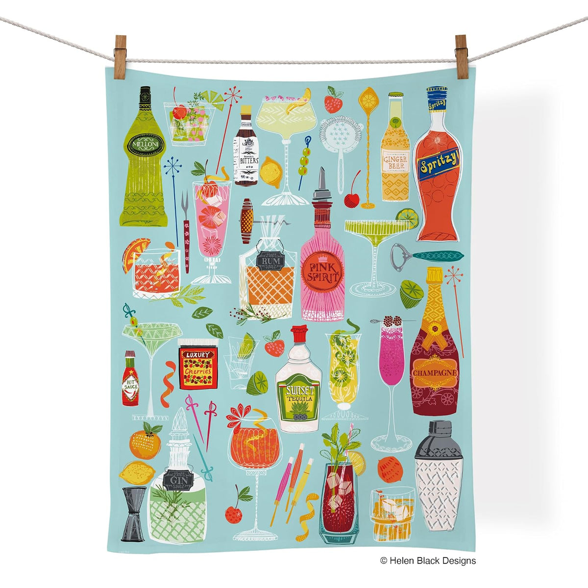 WerkShoppe Towel, 21 x 28 inches, Multicolor