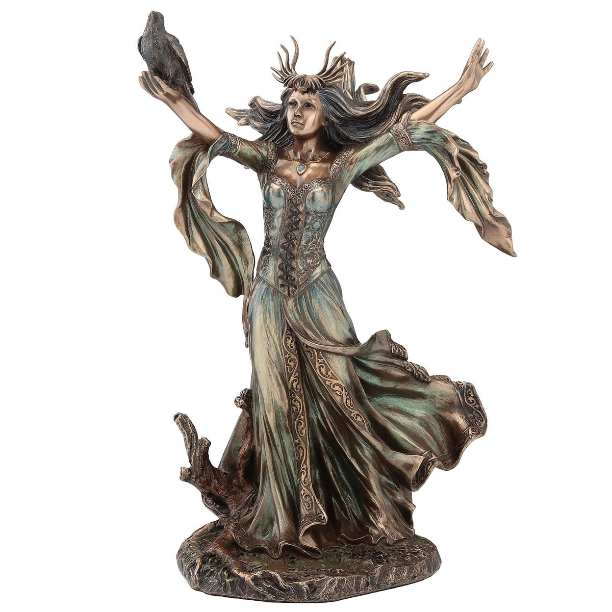 Veronese Design Sculpture, 4.75 x 6.75 x 9.88 inches, Bronze