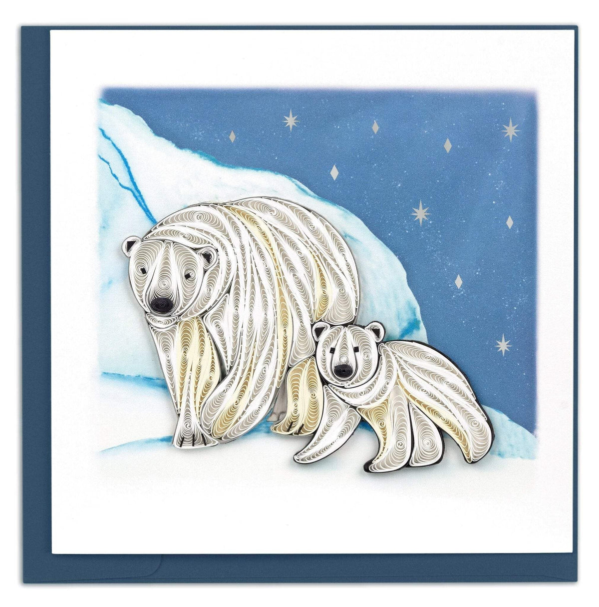 Quilling Card Greeting Card, 6x6 Inch, Multi