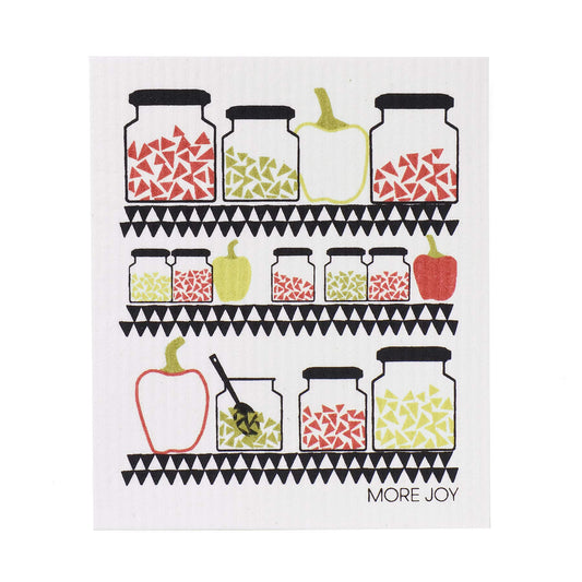 Morejoy 4382 Chatsune Soft Cloth Nordic Cellulose Eco Dish Towel