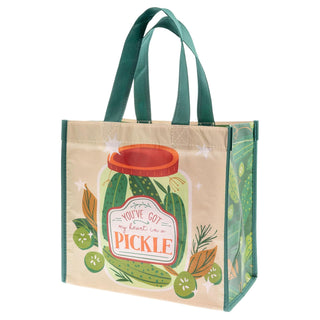 Karma Tote Bag, Medium, Pickle