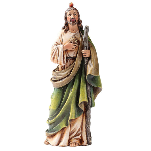 Roman Religious Gifts Patron of Hopeless Causes Saint St Jude Statue Figure 6 Inch