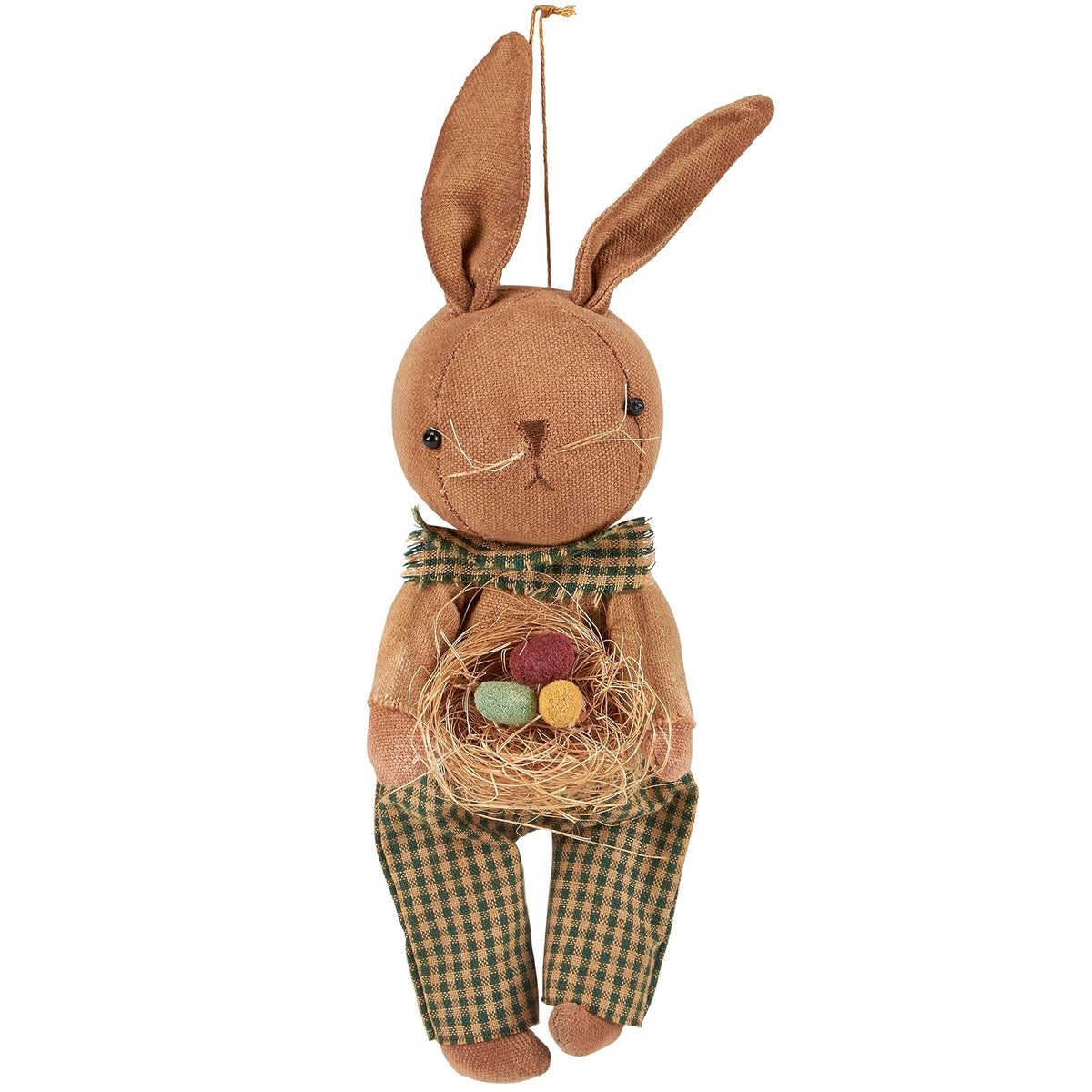 Primitives by Kathy Hanging Ornament, 2" x 4.50" x 2", Multi Color