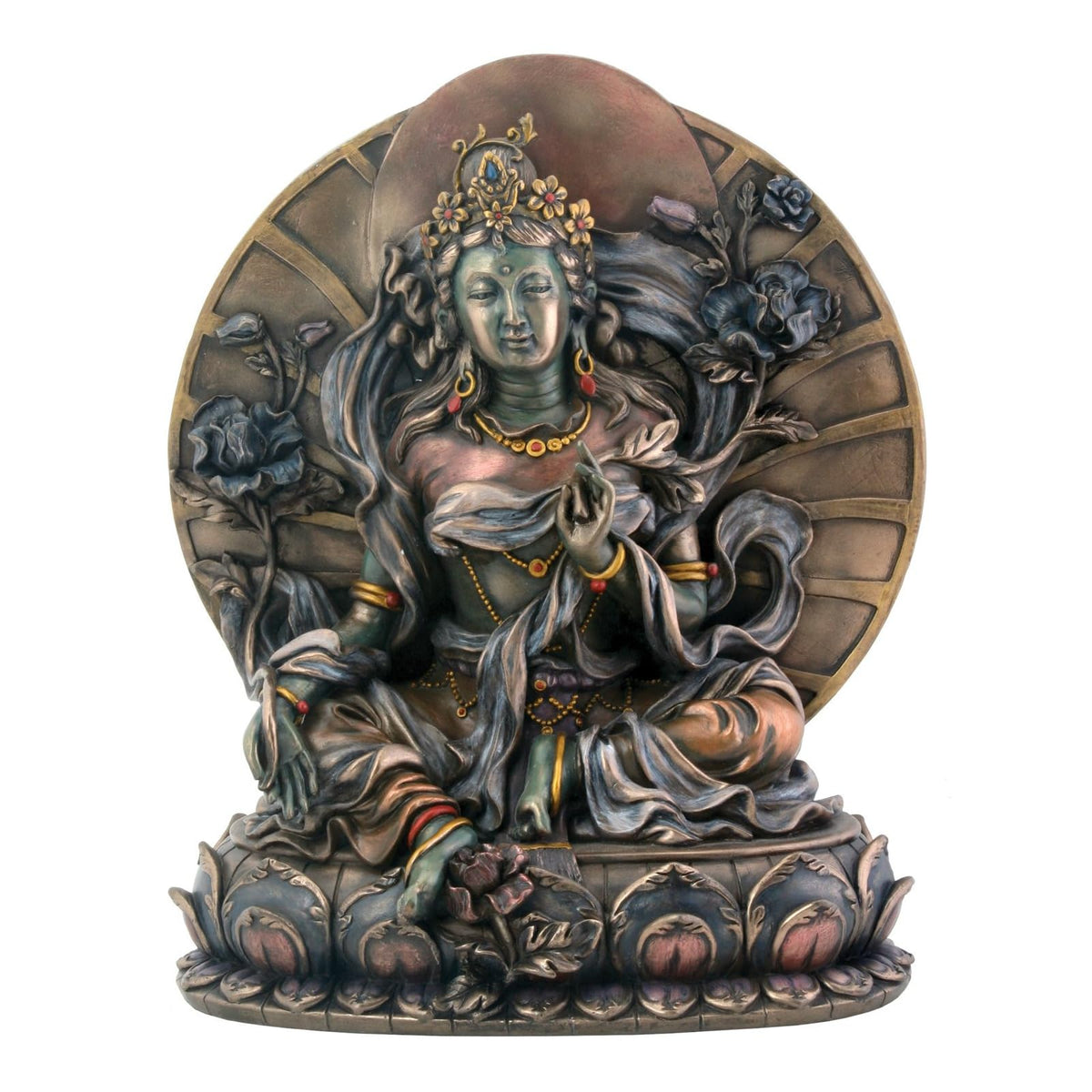Summit Figurine, 7.75 x 9.5, Green