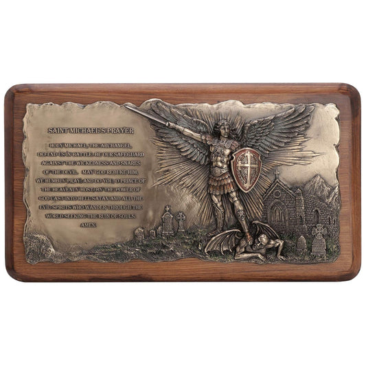 Veronese Design Wall Art, 18.1"L x 10"W, Michael Bronze
