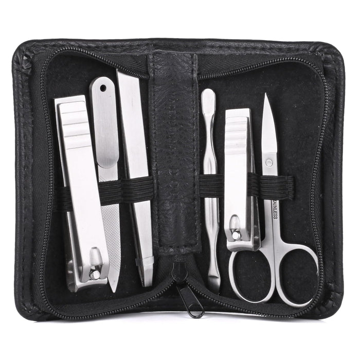 JYS Enterprise Dopp¬Æ 6-Piece Manicure Set Black