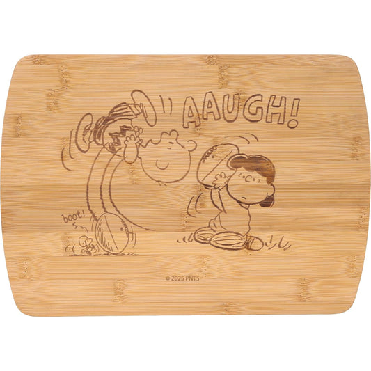 Spoontiques Cutting Board, 13.8"L x 9.8"W, Peanuts Football