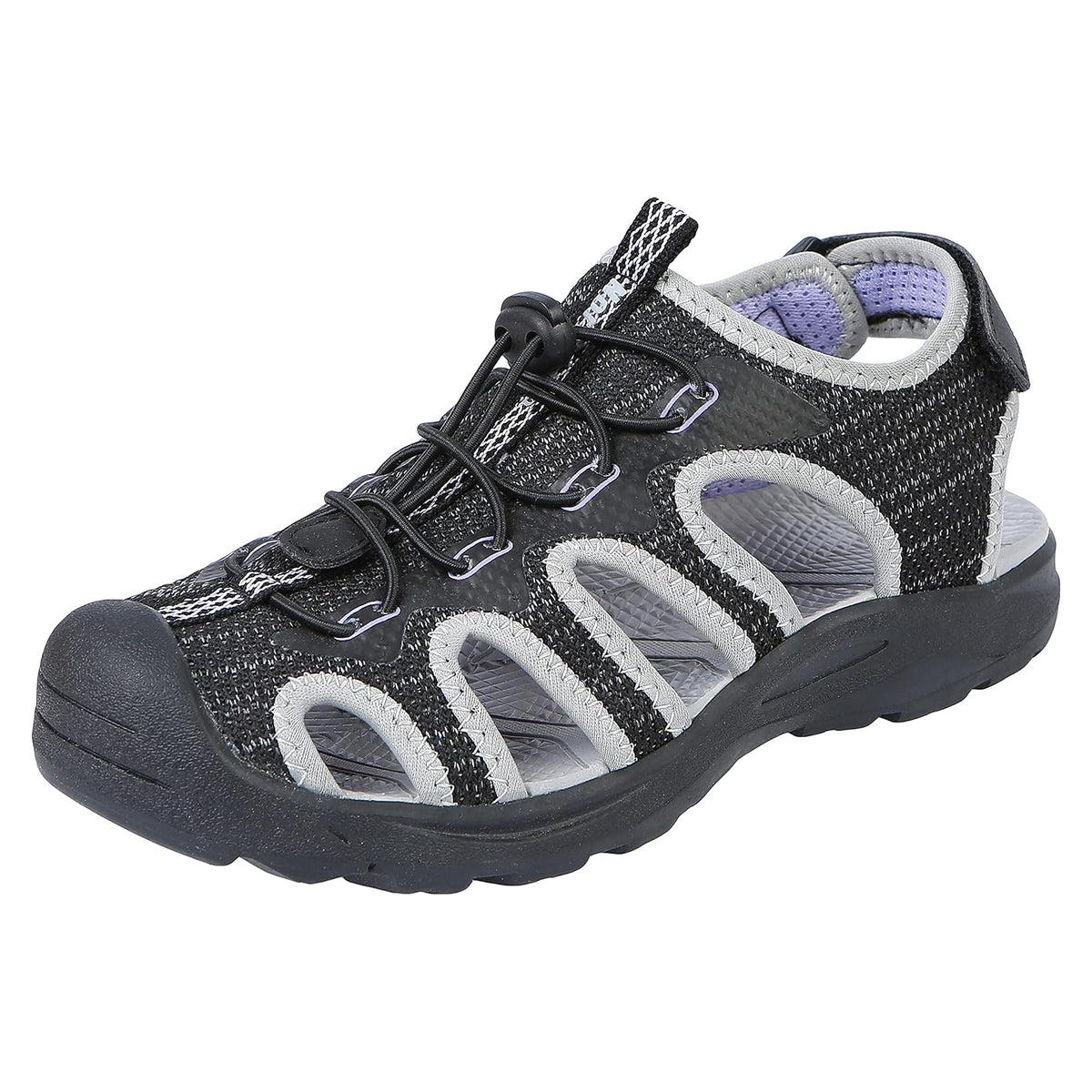 Northside Sandal, 11, Black/Lilac