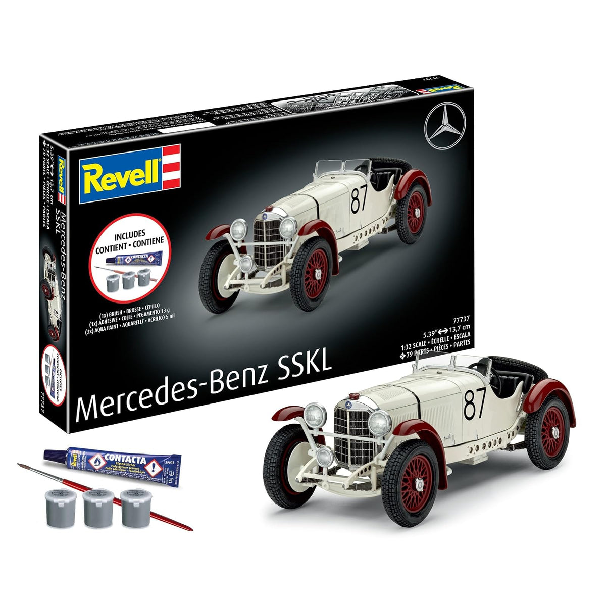 Revell Art Craft Kit, 1:32 scale, Gray